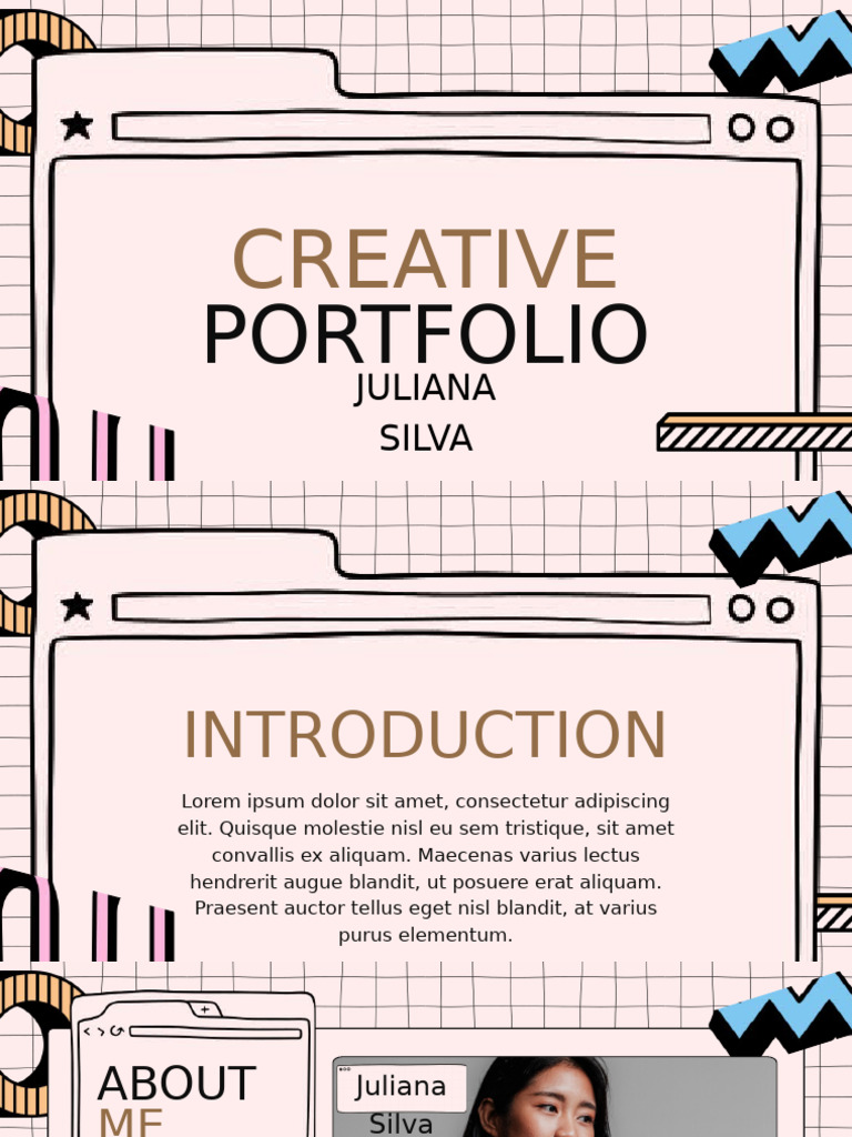Cream and Brown Simple Creative Portfolio Presentation | PDF