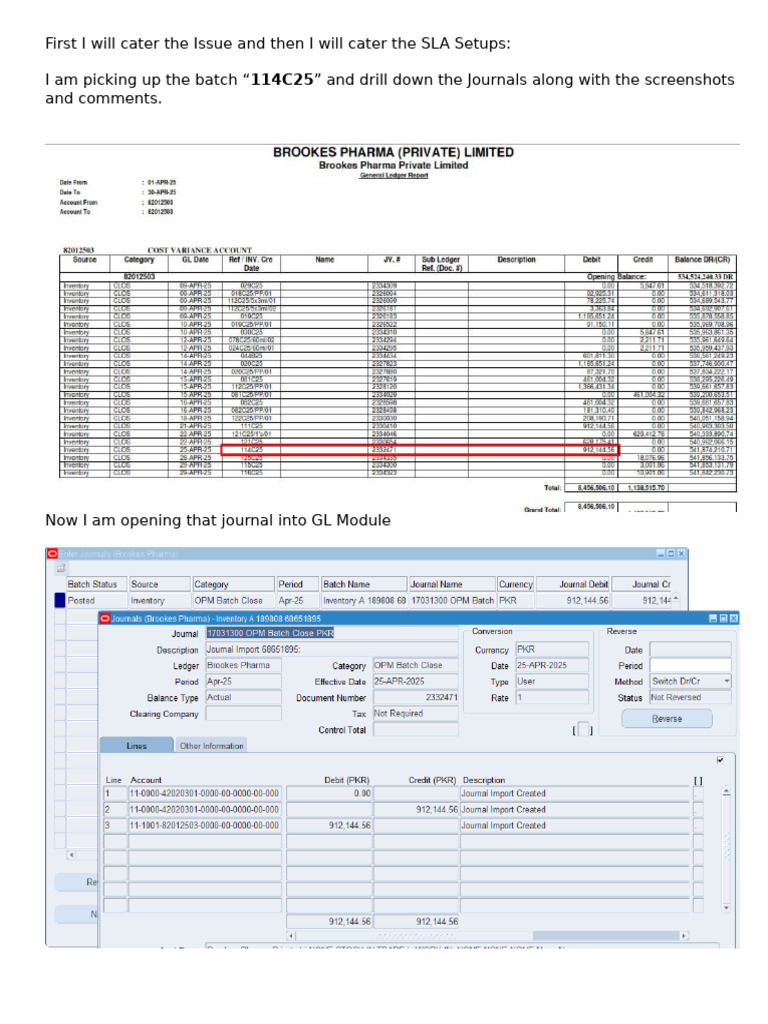 Screenshots Document | PDF