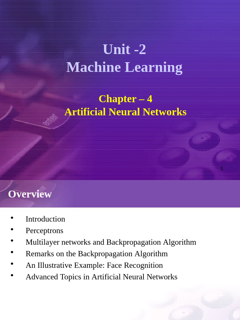 Neural Networks: Perceptrons & Backpropagation | PDF | Normal ...