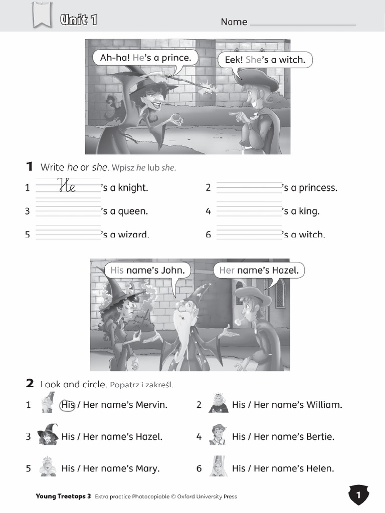 Young Treetop 3 Photocopiables With Teaching Notes Extra Practice | PDF