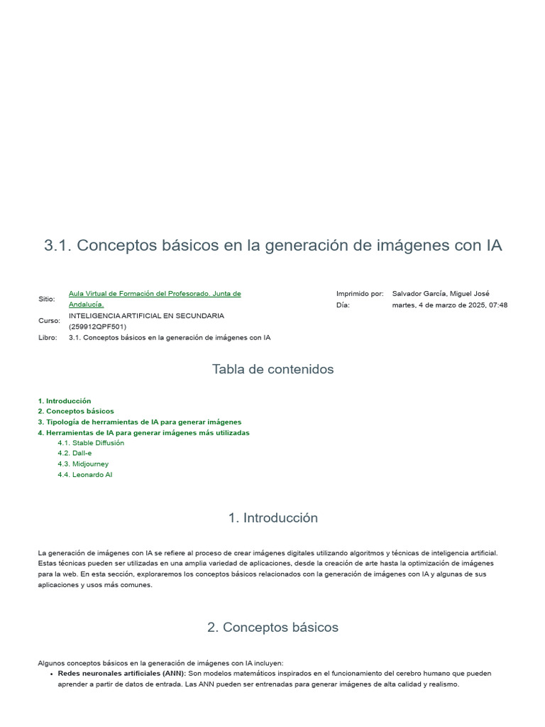 Conceptos Básicos de IA en Imágenes | PDF | Inteligencia artificial ...