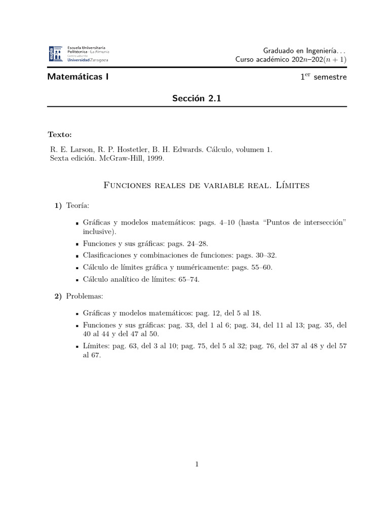 Seccion2.1 - 3.2.problemas | PDF