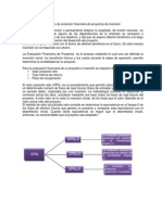 Proceso de Evolución Financiera de Proyectos de Inversión