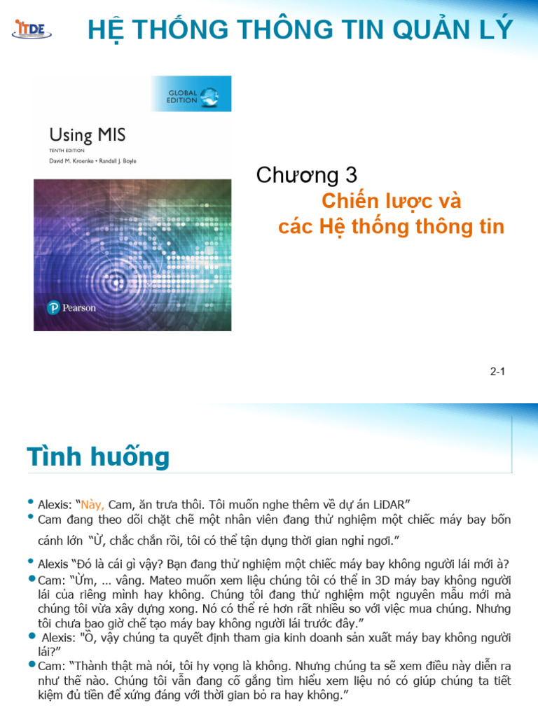 Chương 3 - Chiến lược và Hệ thống thông tin | PDF