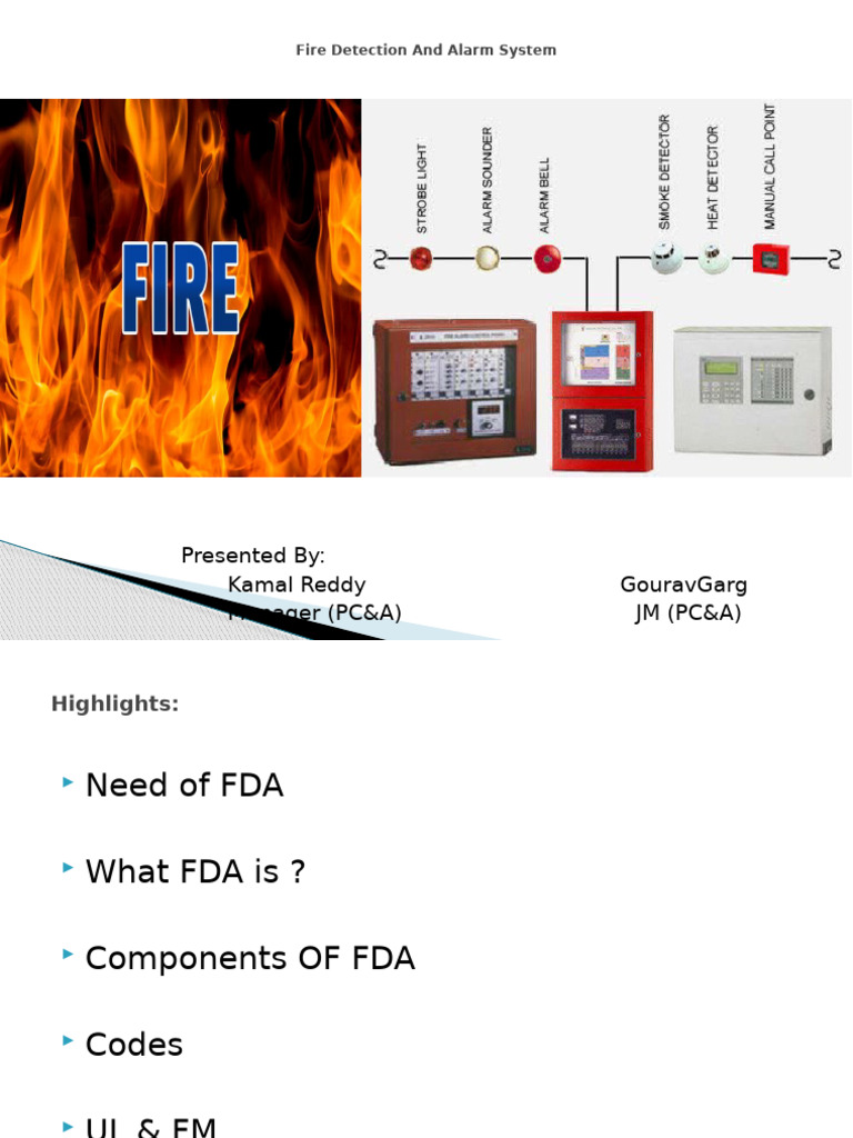 Fire Detection and Alarm System Overview | PDF | Electrical Engineering ...