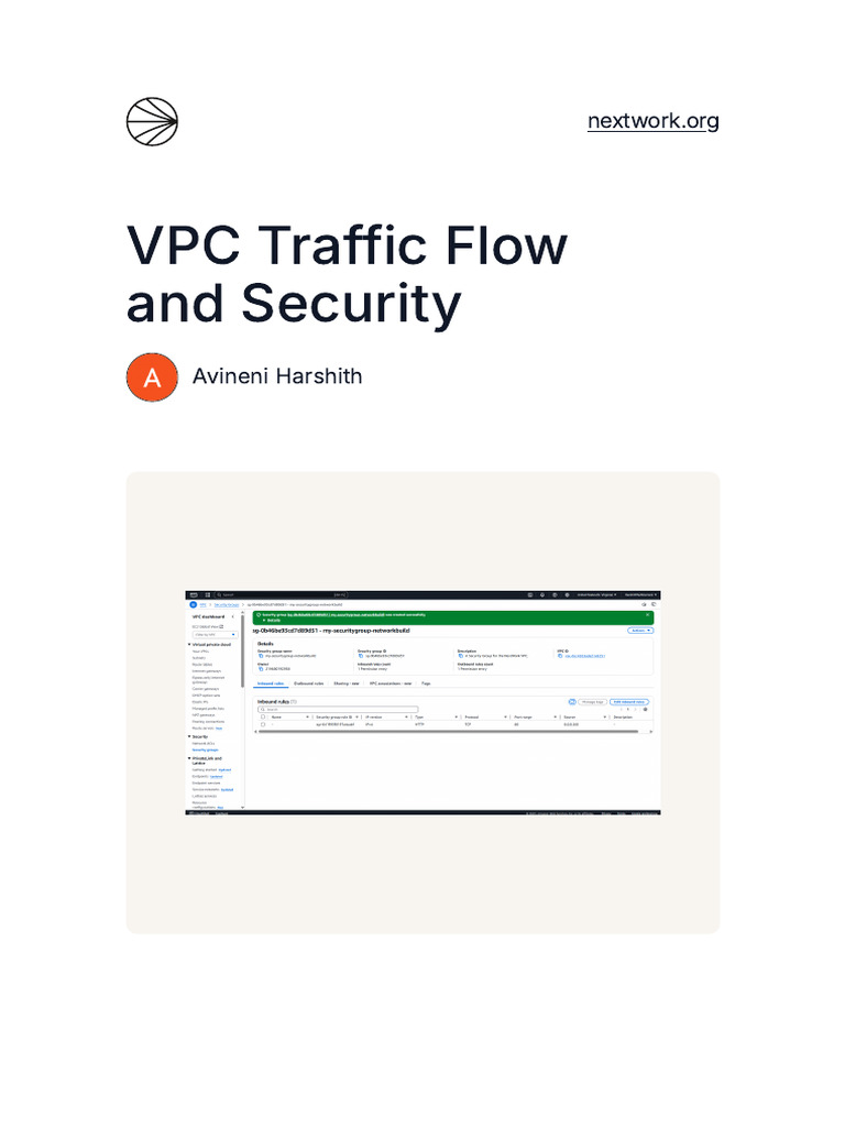 AWS Networking Project Part 2 | PDF | Computer Network | Telecommunications