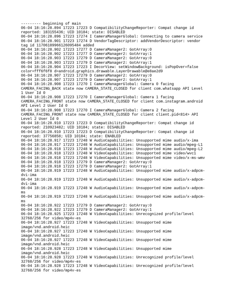 Log Cat 1749041188833 | PDF | Software Development | Software Engineering
