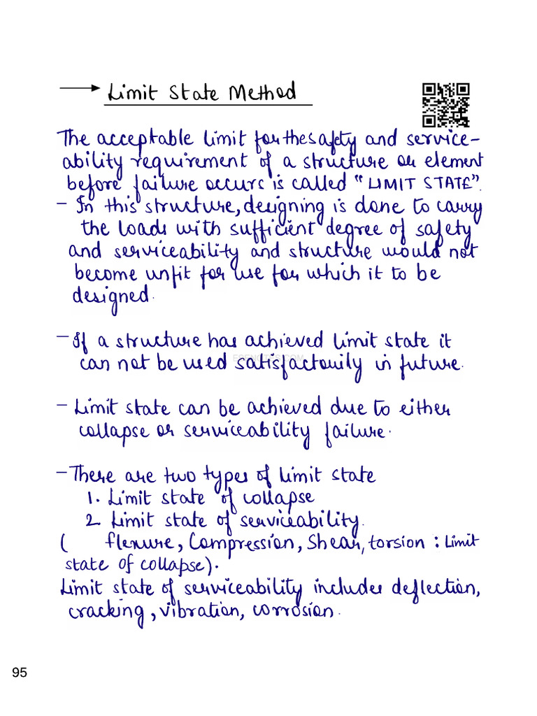 The Limit State Method Handwritten Notes 1748576641 | PDF