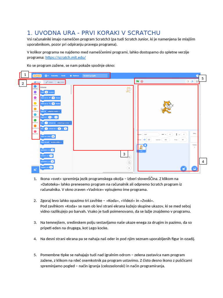 3 - SCRATCH - 1-SledenjeRacunalniskiMiski | PDF