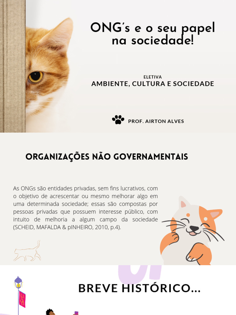 ONG's e o Seu Papel Na Sociedade! | PDF | Organização não-governamental ...
