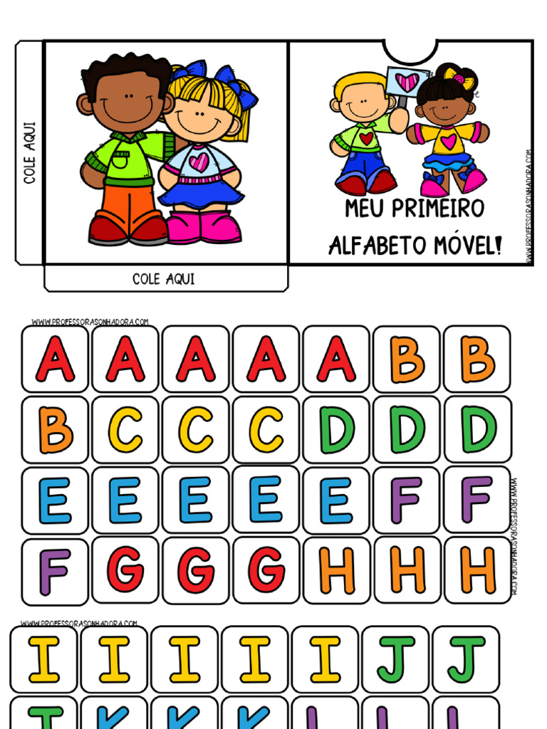 Alfabeto Movel Colorido | PDF