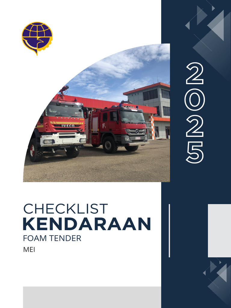 Cover Checklist Kendaraan | PDF