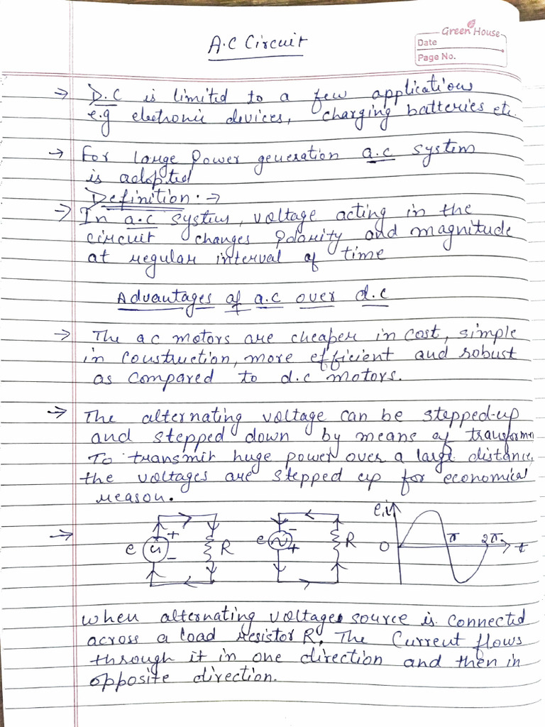 BEE Unit 2 Notes | PDF