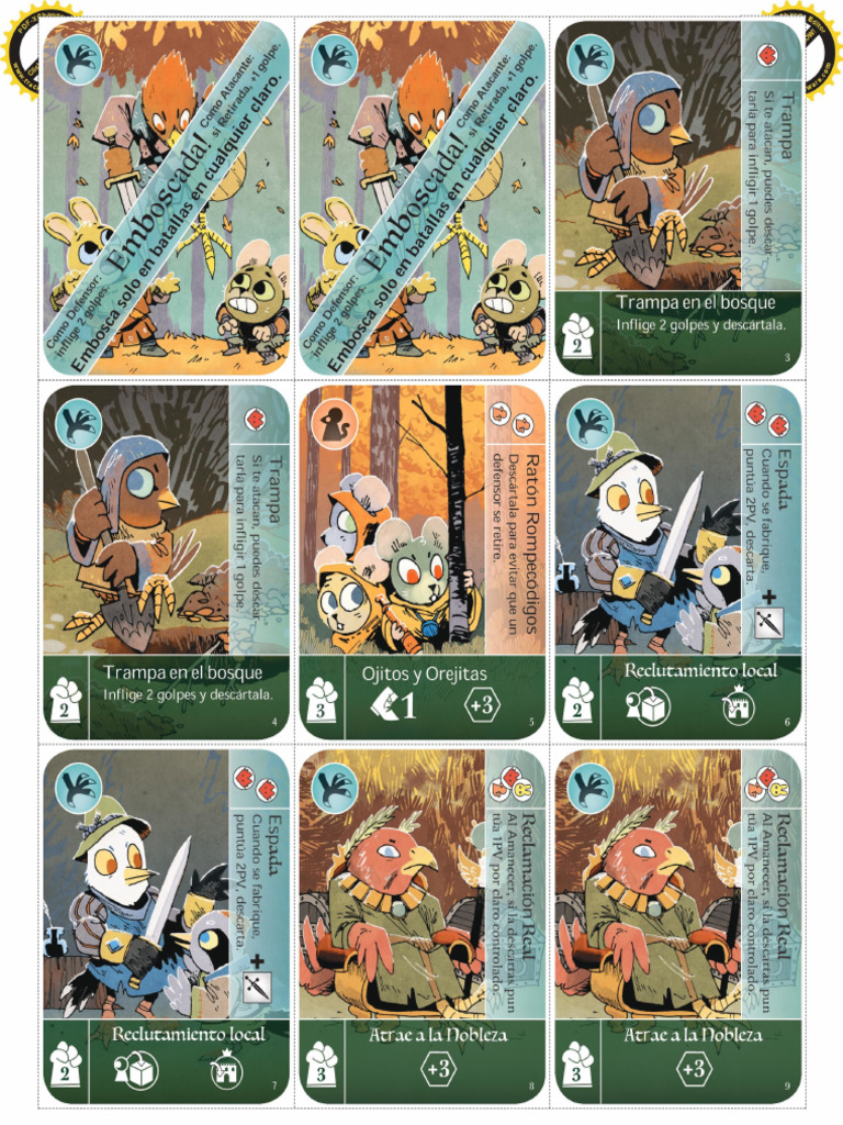 Cartas Root (Es) - Quitadas Watermark | PDF