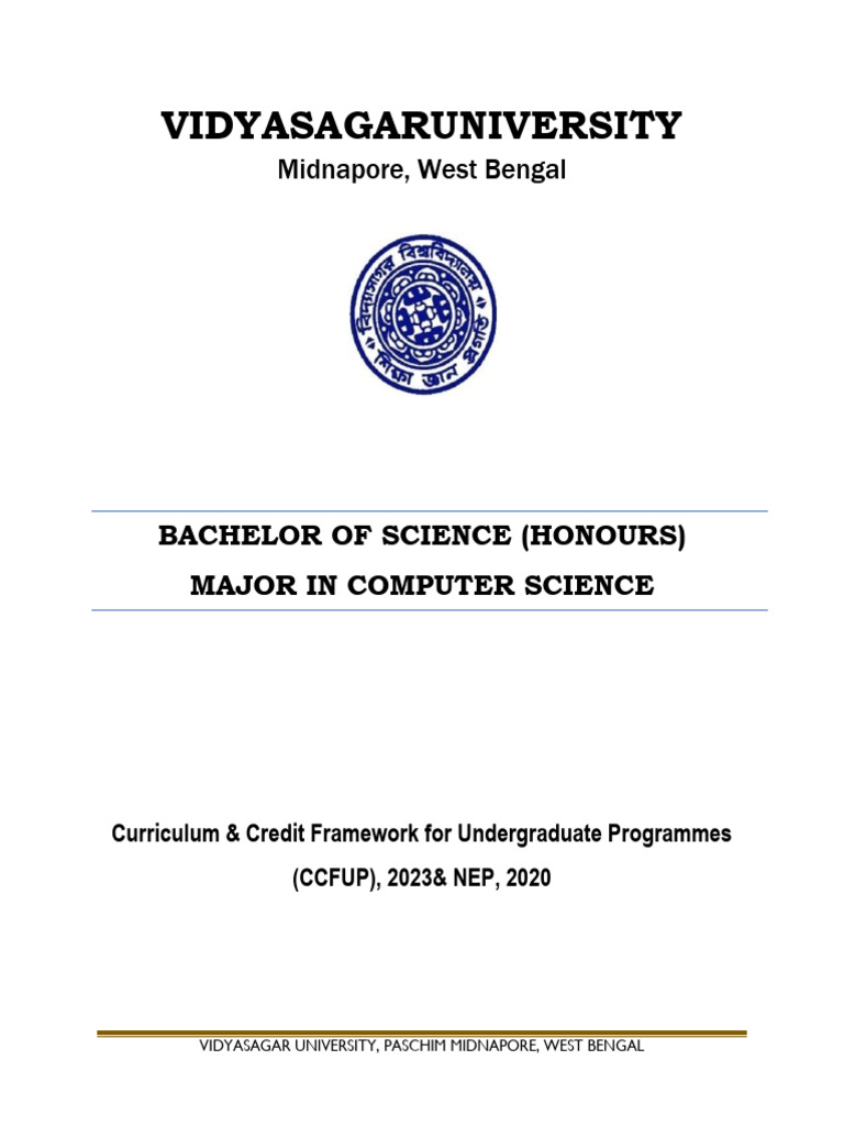 B.Sc. Computer Science Curriculum 2023 | PDF | Computer Network ...