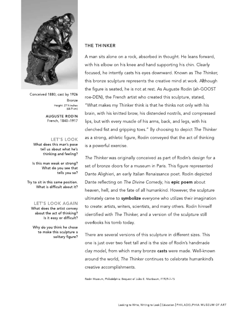 The Thinker 2 | PDF