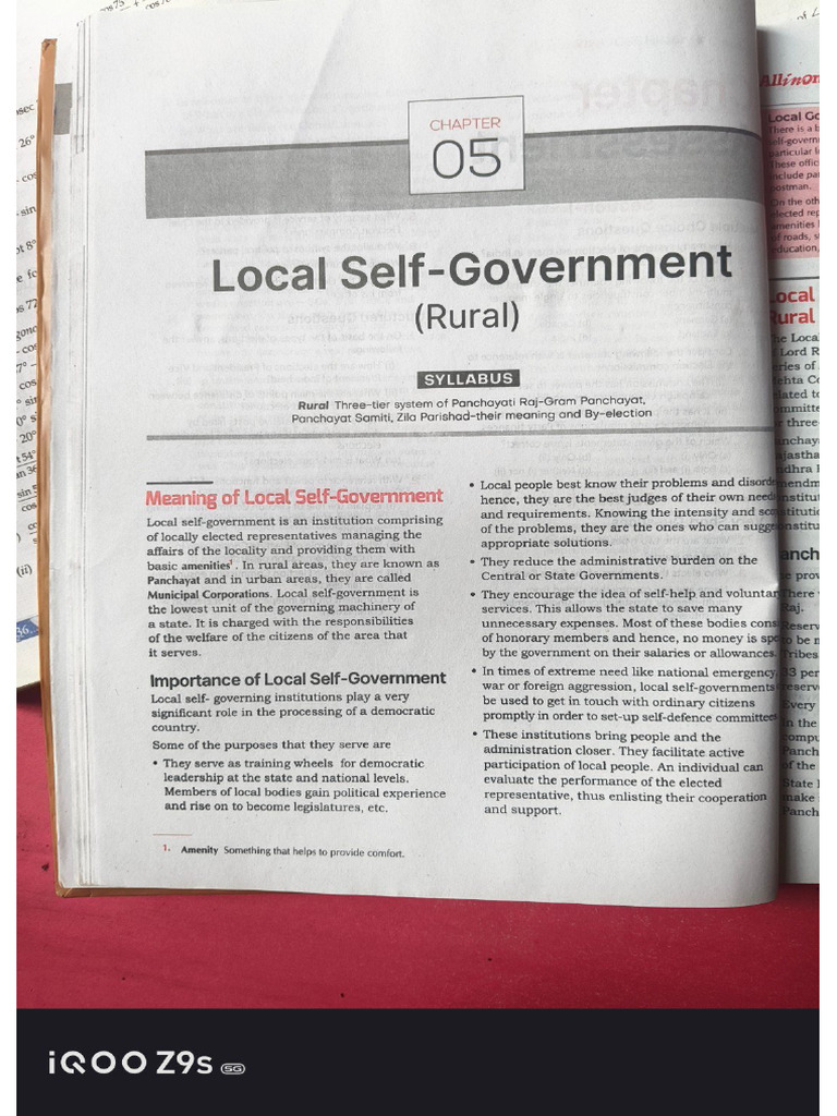 Local Self Government | PDF
