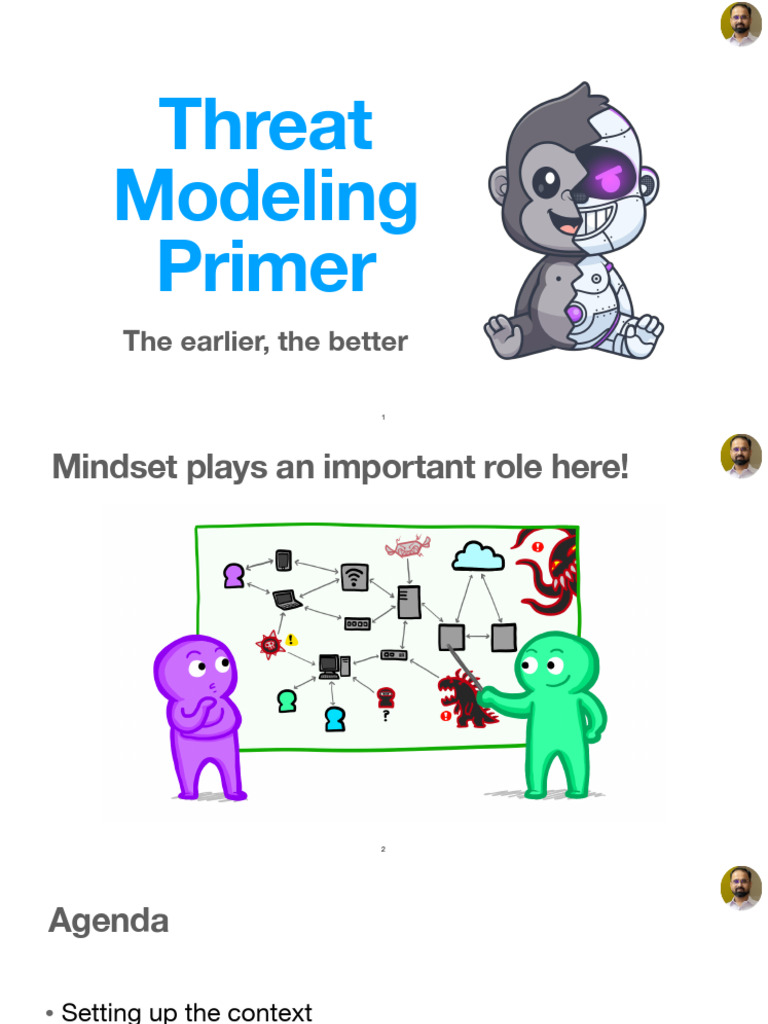Threat Modeling Primer 2025 | PDF | Password | Cyberspace