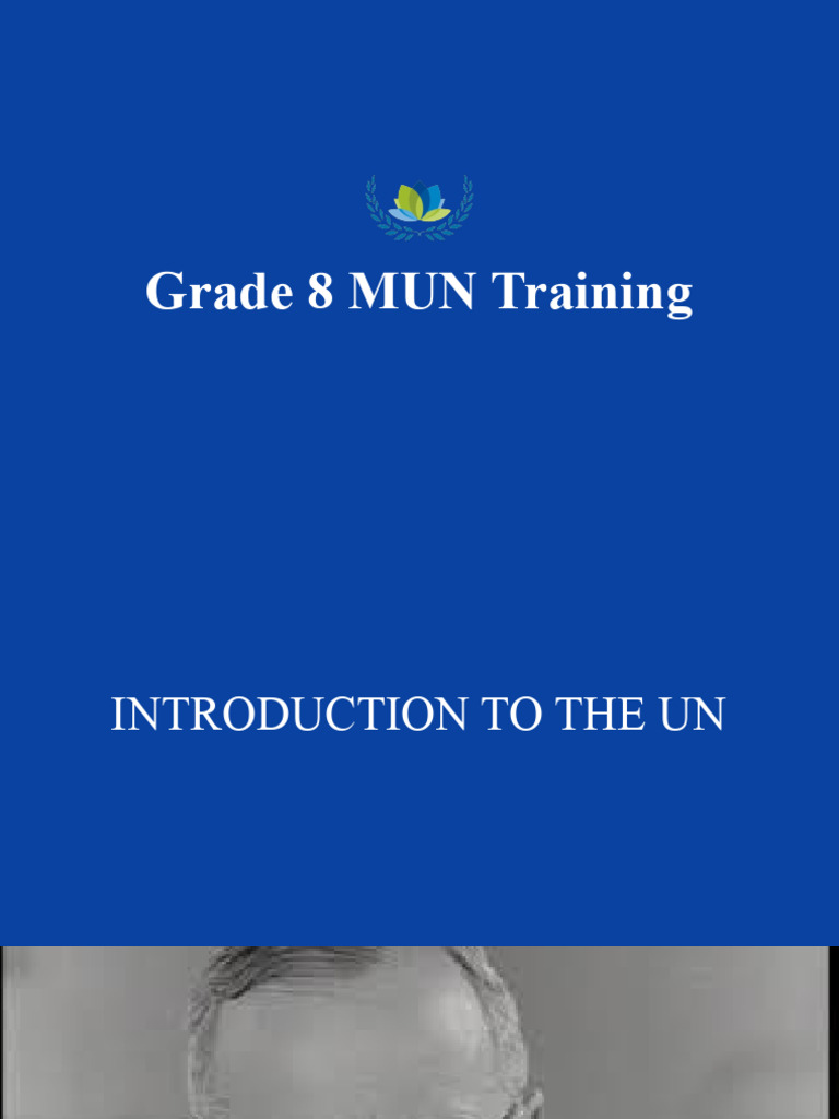 Grade 8 Model UN Training Guide | PDF | United Nations | International ...