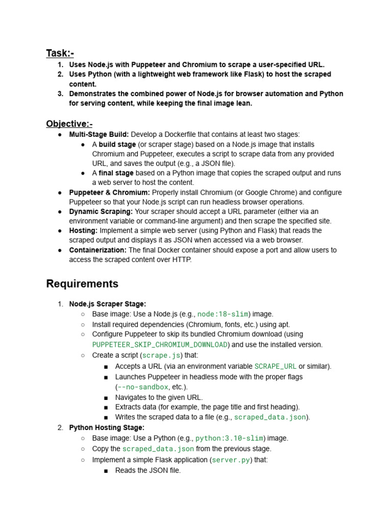 DevOps Assignment (Feb25) | PDF | World Wide Web | Internet & Web