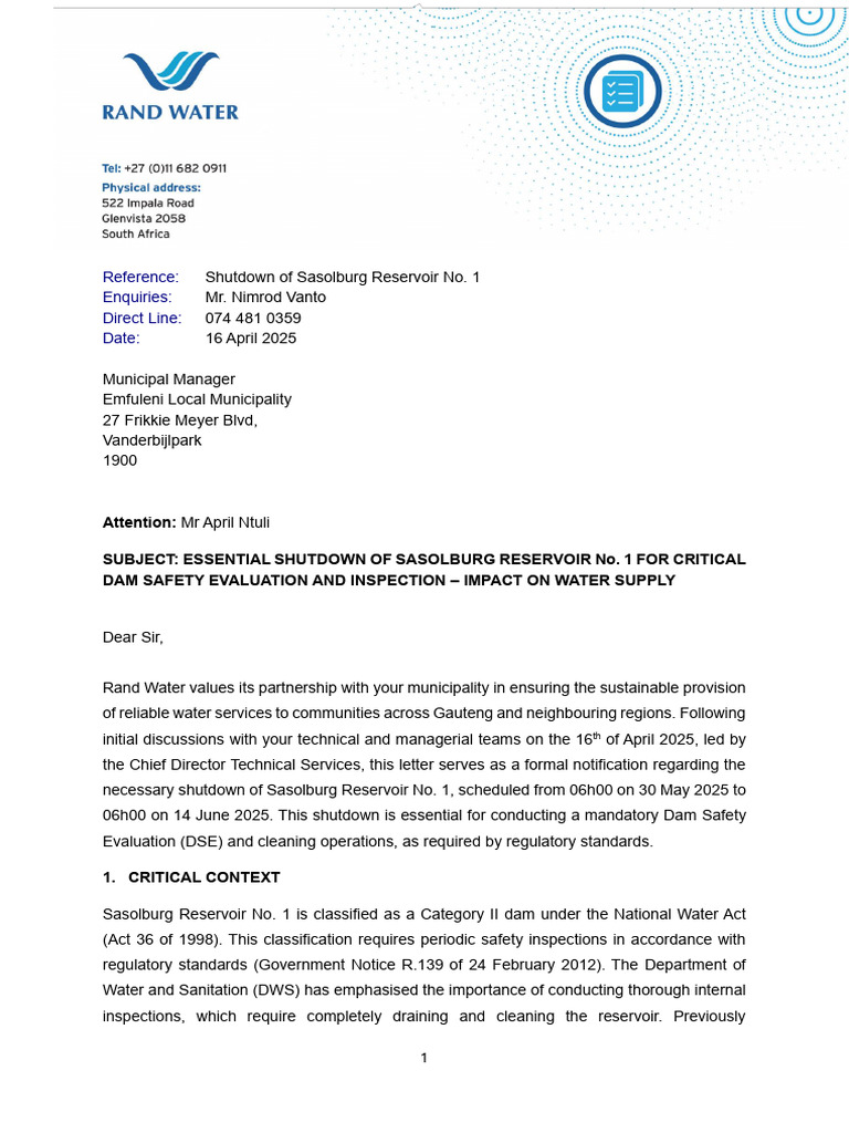 Wa0001 | PDF | Reservoir | Hydrology