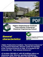 Higher Polytechnical Institute "José Antonio Echeverría" Chemical Engineering School
