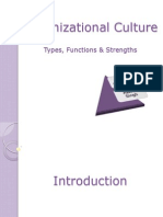 Organizational Culture: Types, Functions & Strengths