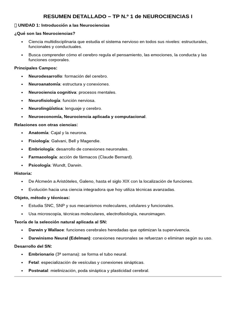 Introducción a las Neurociencias I | PDF | Las emociones | Sistema límbico