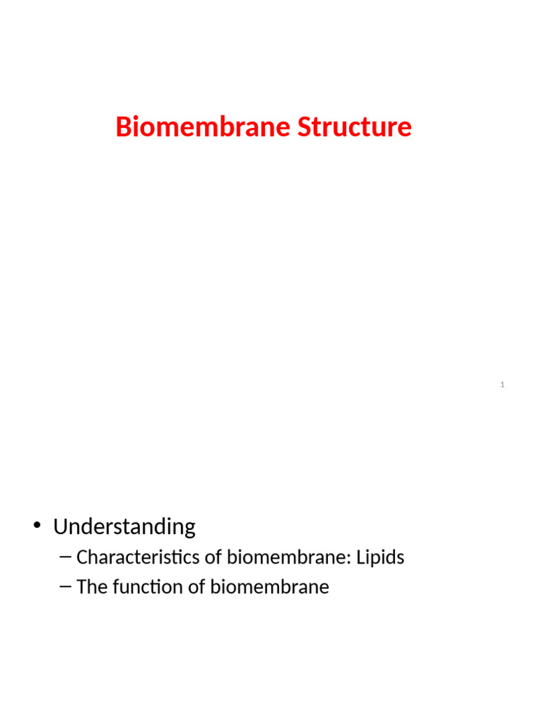Unit-6 Biological Membranes and Transport | PDF | Cell Membrane ...