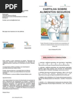 Cartilha Sobre Alimentos Seguros
