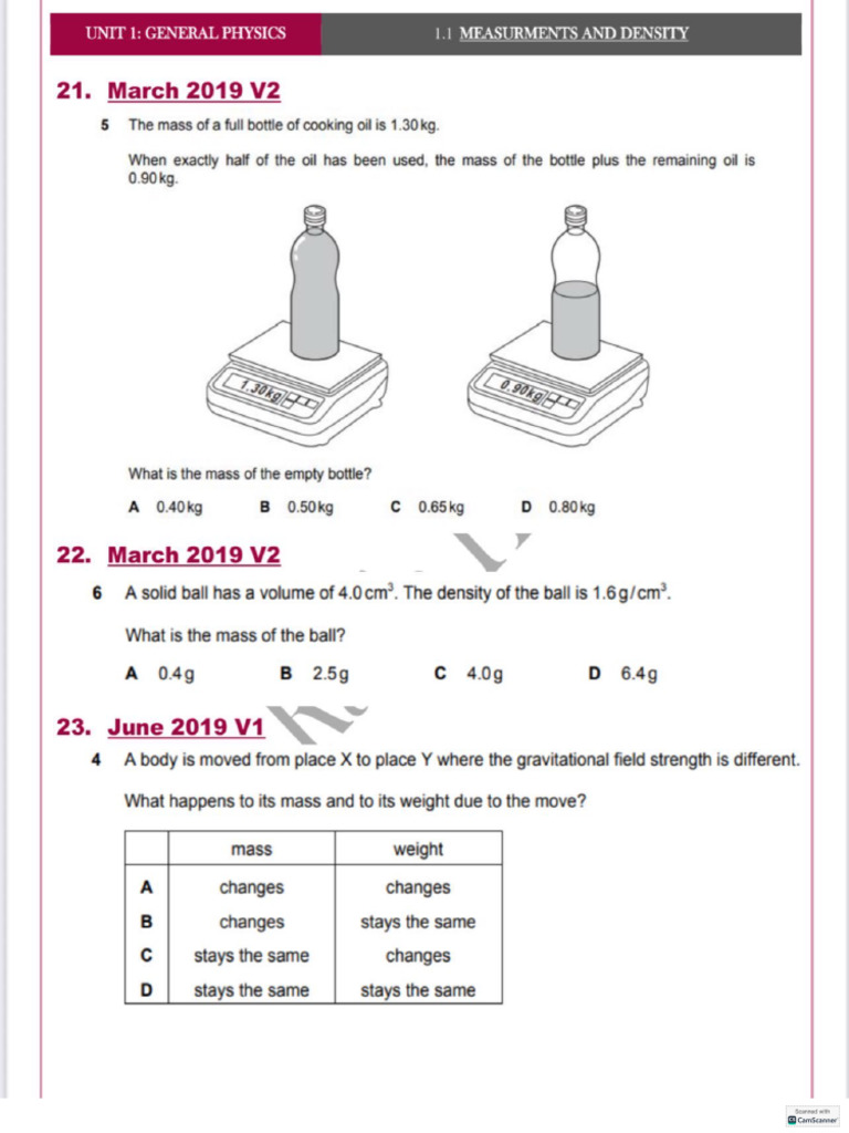 Most Repeated Question Sheet | PDF
