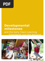 Developmental Milestones in EYLF/NQS | PDF | Child Development ...