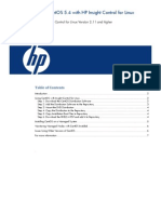 Usando Cento5.4 Con HP Insught Control