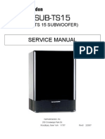 SUB-TS15: Service Manual