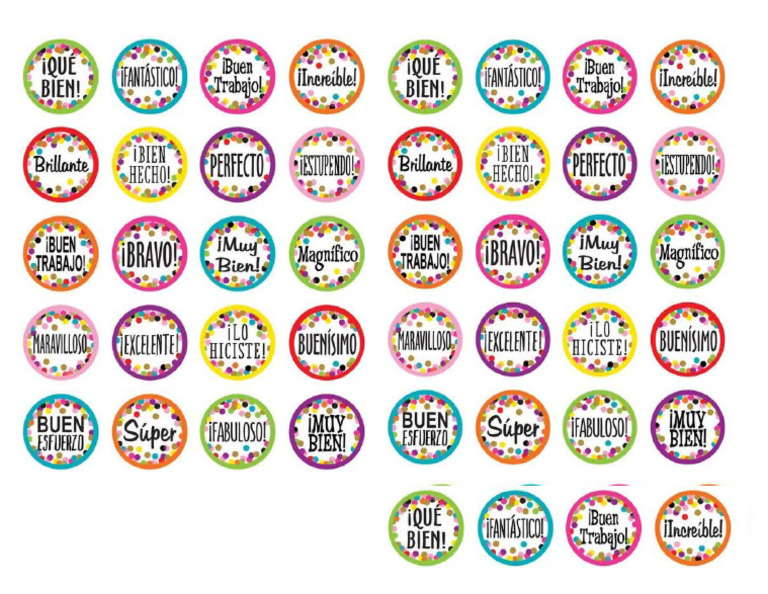 Stickers Calificacion | PDF