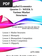 Understanding Market Structures in Economics | PDF