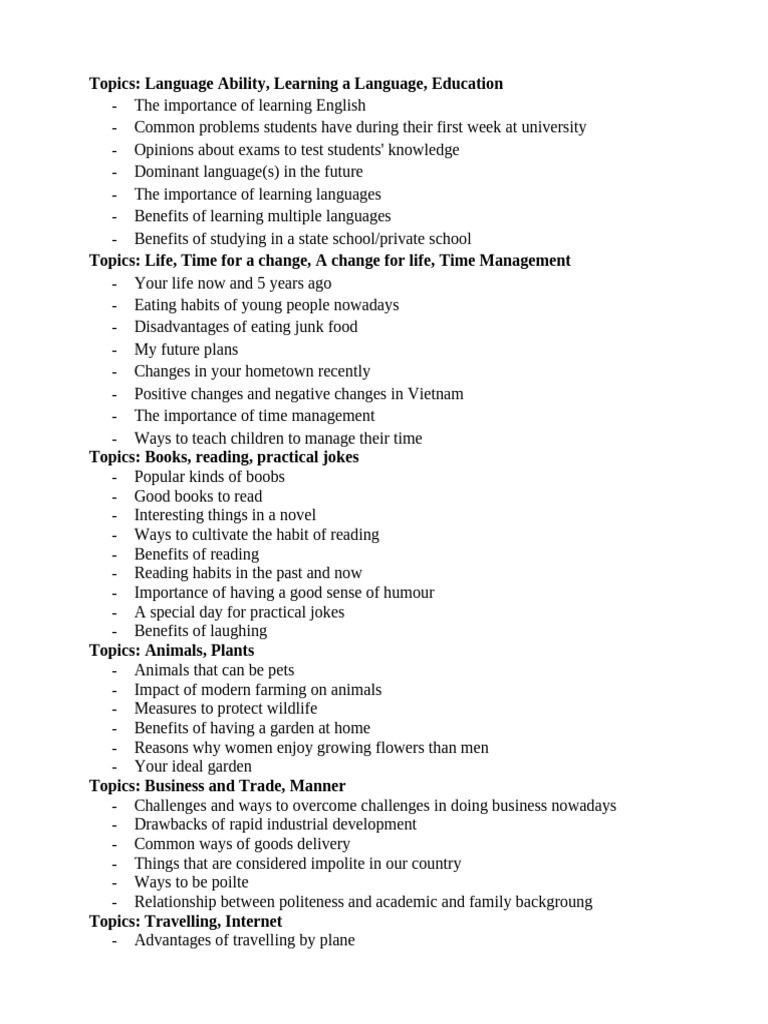 Language Learning and Life Changes Insights | PDF