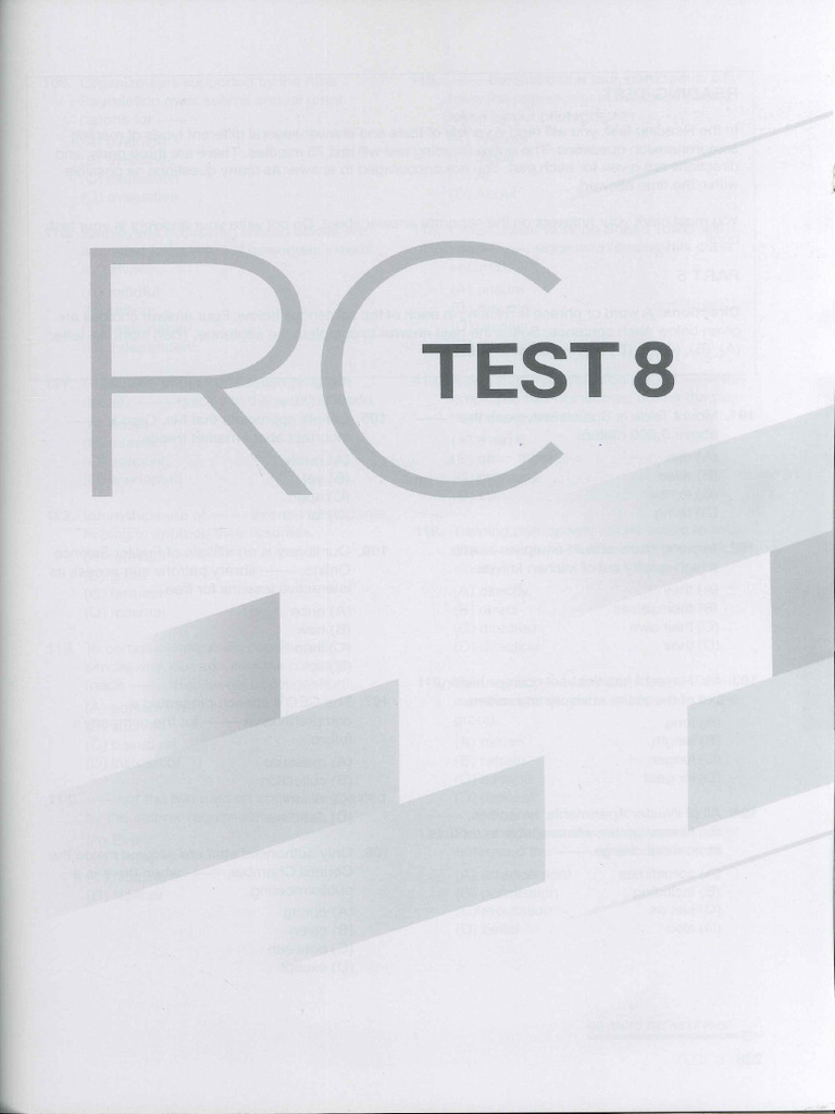 Test 8 | PDF