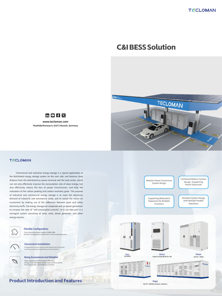 C I Bess Solution Catalog S 0 | PDF | Electrical Grid | Power Supply