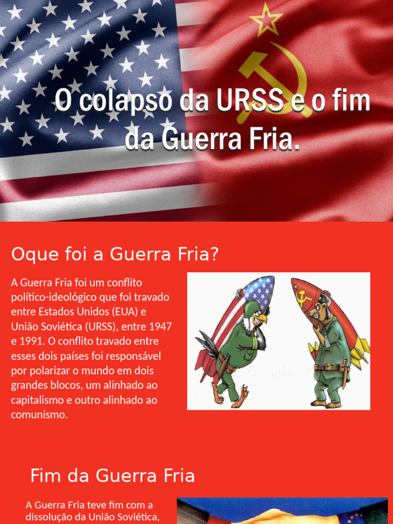 Entenda a Guerra Fria e suas consequências | PDF | União Soviética ...