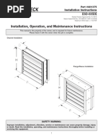 EHV-550D Hurricane Louver Specifications | PDF