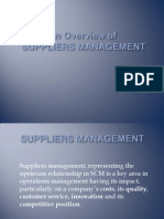 Supplier Selection