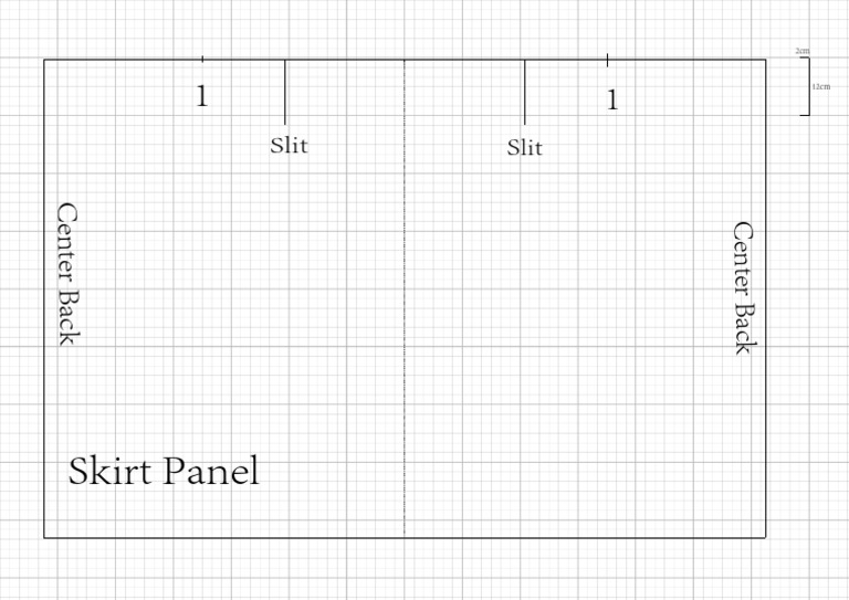 Regency Bib-Front Skirt Panel | PDF