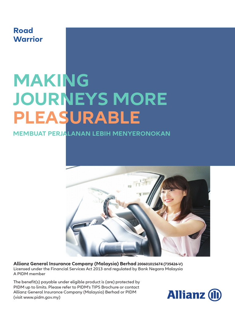 Allianz Road Warrior - Brochure | PDF | Vehicles | Vehicle Insurance