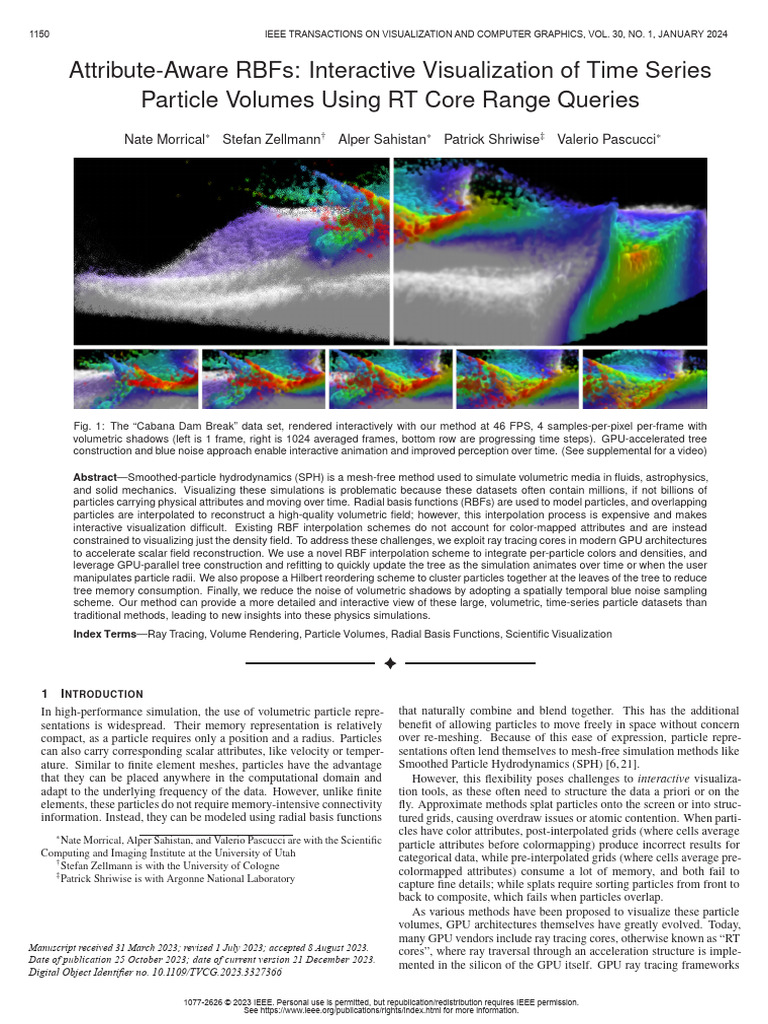 Attribute-Aware RBFs Interactive Visualization of Time Series Particle ...