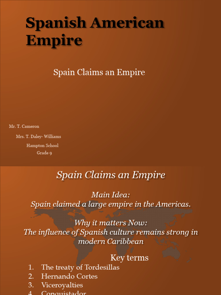 Spain's Empire in the Americas Explained | PDF | Spanish Empire ...