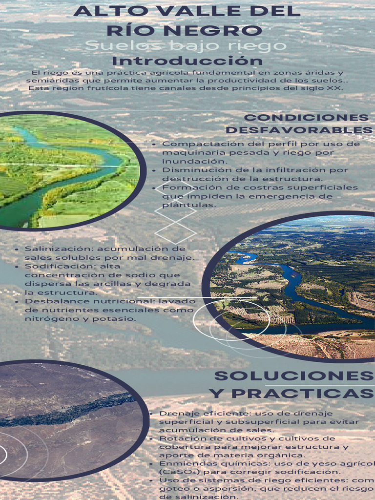 INFOGRAFIA Sobre El Valle Del Rio Negro | PDF