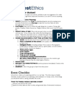 Action Planning Checklist