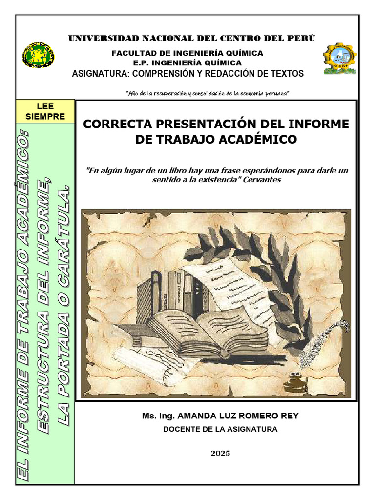 Guía para Presentar Informes Académicos | PDF | Bibliografía | Información