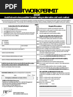 FM Global Hot Work Permit Guidelines | PDF | Fires | Welding